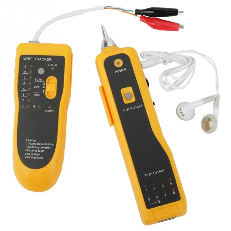 

1 Set Network Line Finder Cable Detector JW-360 LAN Network Cable Tester RJ11 RJ45 UTP STP Line Finder Wire Tracker hot