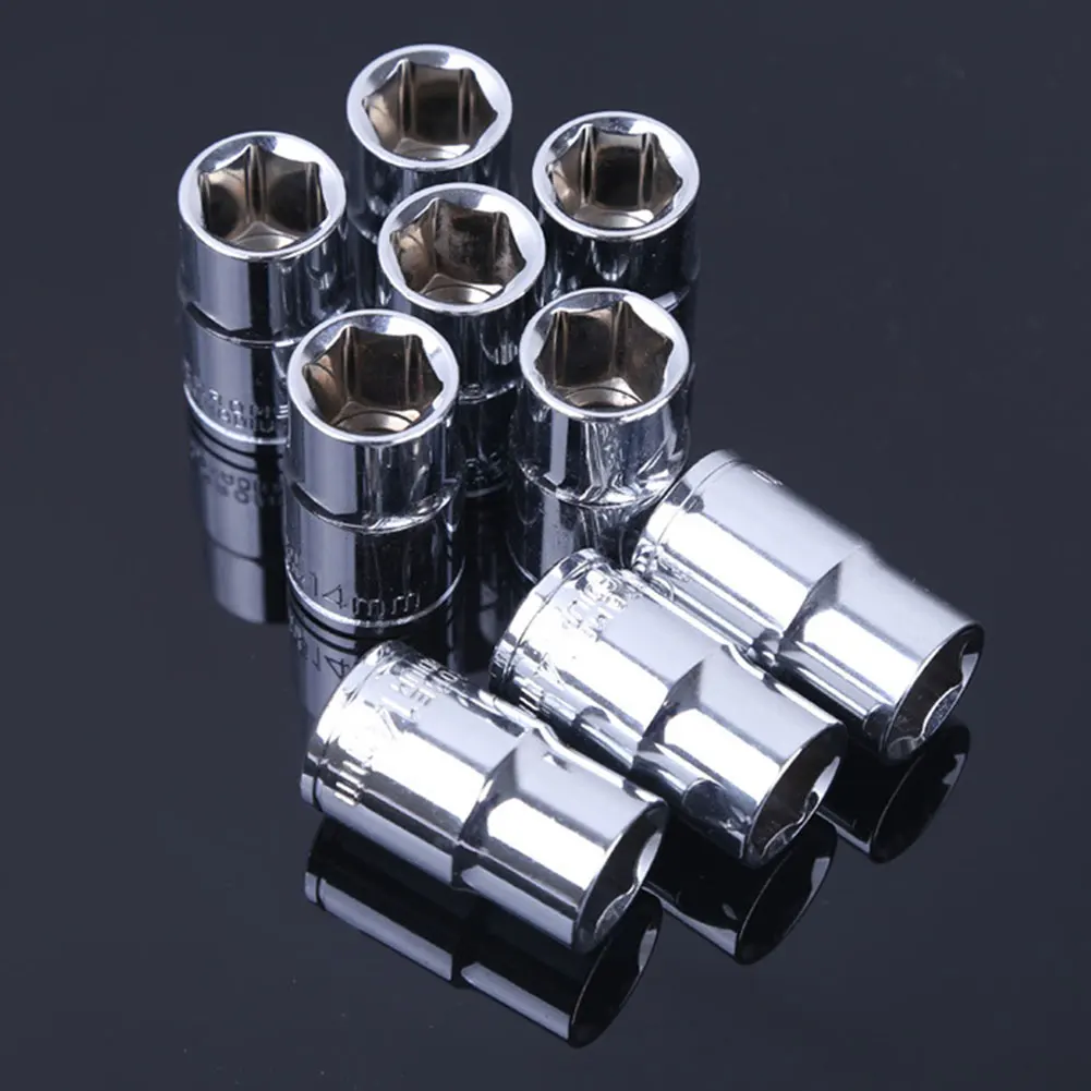 

new Multi-function Manual Hexagonal Short Sleeve Standard Socket for Wrench 1/2" Drive 8~32 mm Metric MM Chrome Master