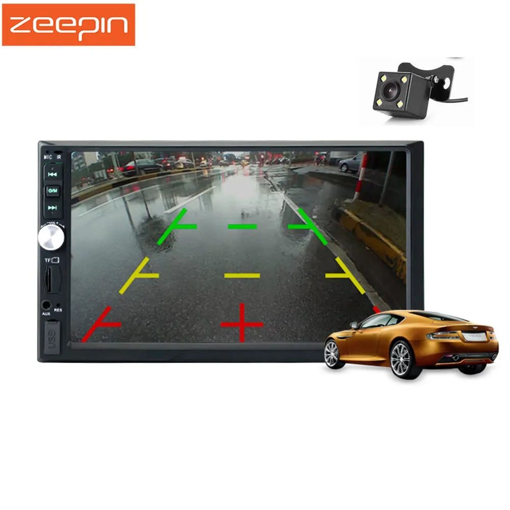 

Zeepin 7012B 7 Inch Touch Screen Car MP5 Player Supports Bluetooth Call FM Hands-Free LRC Lyrics And ID3 Display