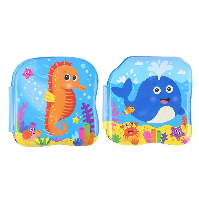 

Infant Early Education Stroller Rattle Toy English Bath Soft Cloth Books Children's Cognition Untearavelable Waterproof Book