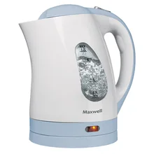 Чайник электрический MAXWELL MW-1014(B)(Мощность 2200 Вт, объем 1.7 л, автоотключение, отсек для хранения шнура, вращение 360°