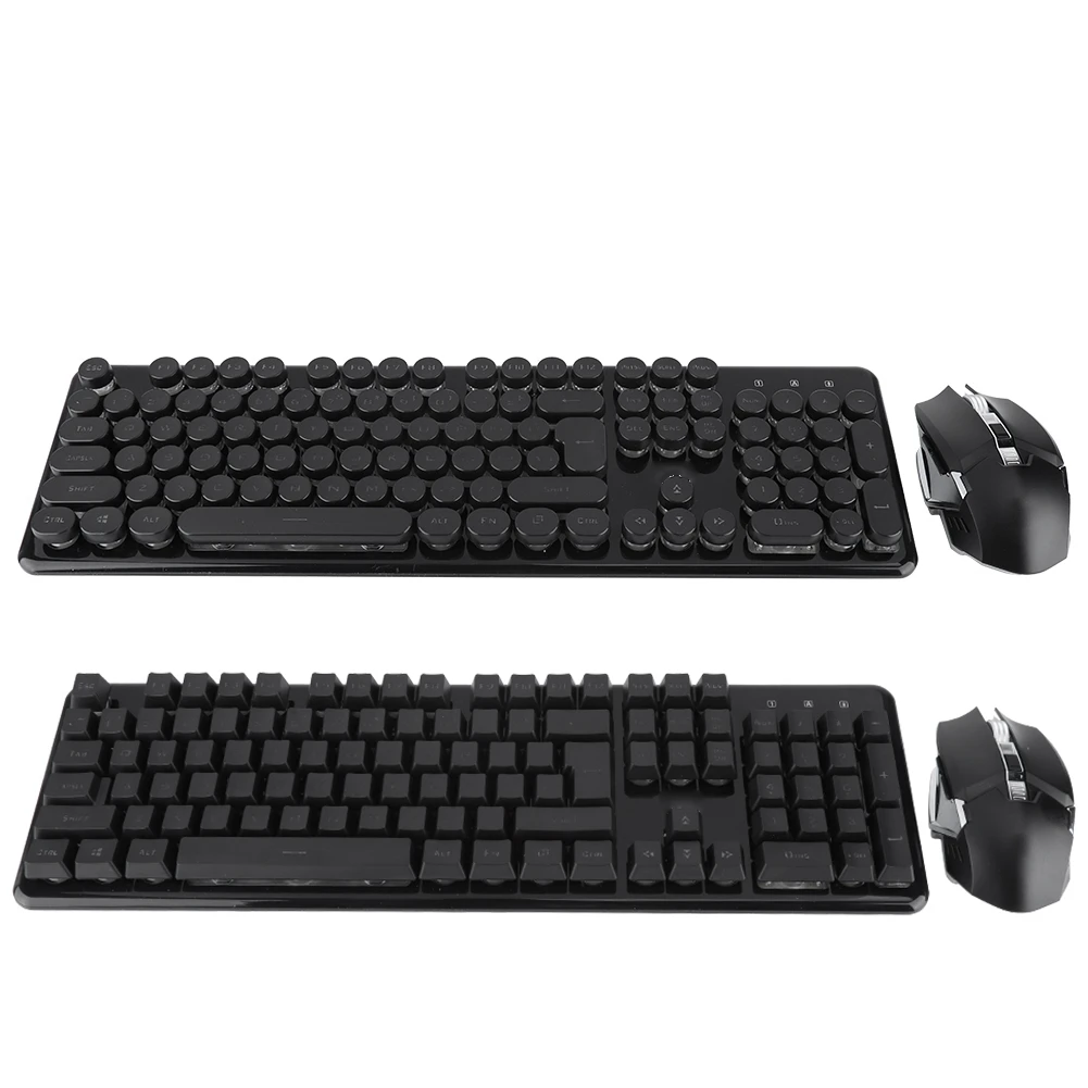 Universal External Keyboard -L28914026.5mm Portable Unlimited Home Office Game Computer Keys Color : Red Wireless Keyboard And Mouse Set