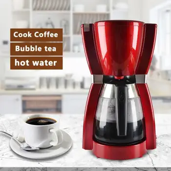 

1.8L Portable American Electric Drip Coffee Maker Teapot Tea Boiler Household Automatic Espresso Coffee Machine EU Plug