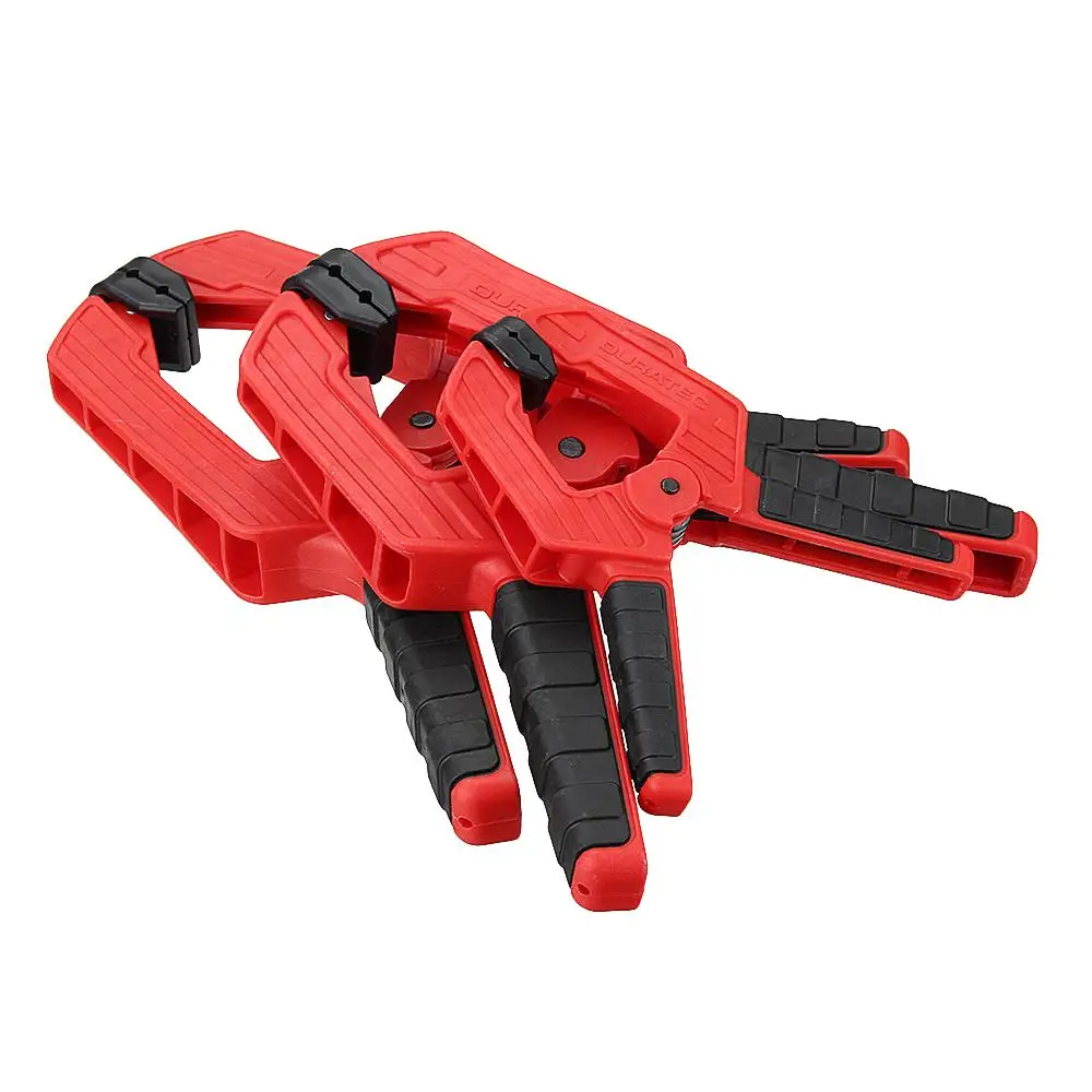 

Drillpro 7/9 Inch AFG Type Light Woodworking Spring Clamp Fast Woodworking Clip Clamping Tools