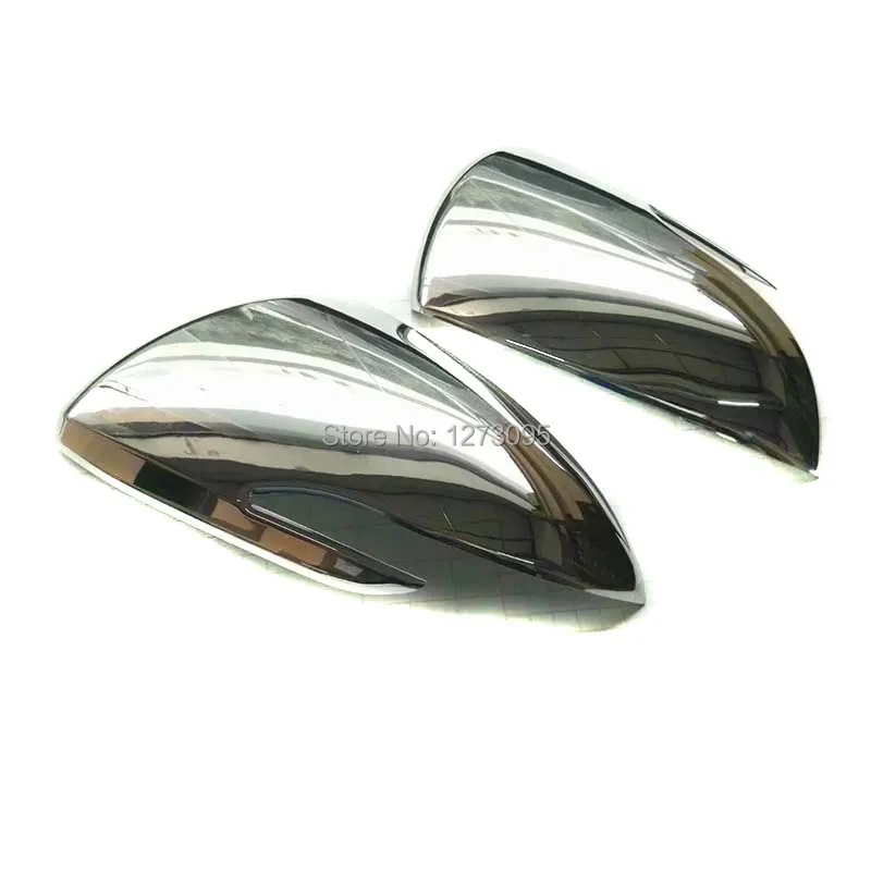 

For Hyundai Accent Solaris 2018 ABS Chrome Door Side Wing Rear View Mirror Cover Rearview Mirror Exterior Car Styling Accessory