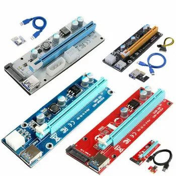 

3.0 PCI Express PCI-E 1x To 16x VER 006C 007C 007S 008S Extender Riser Card USB 20A30