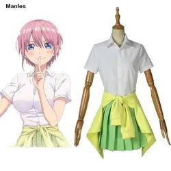 Исследуйте 5 Toubun No Hanayome Ichika Nakano костюм Mii-Чан косплей девушка сестра взрослый на заказ Хэллоуин Рождество Карнавальная Вечерние