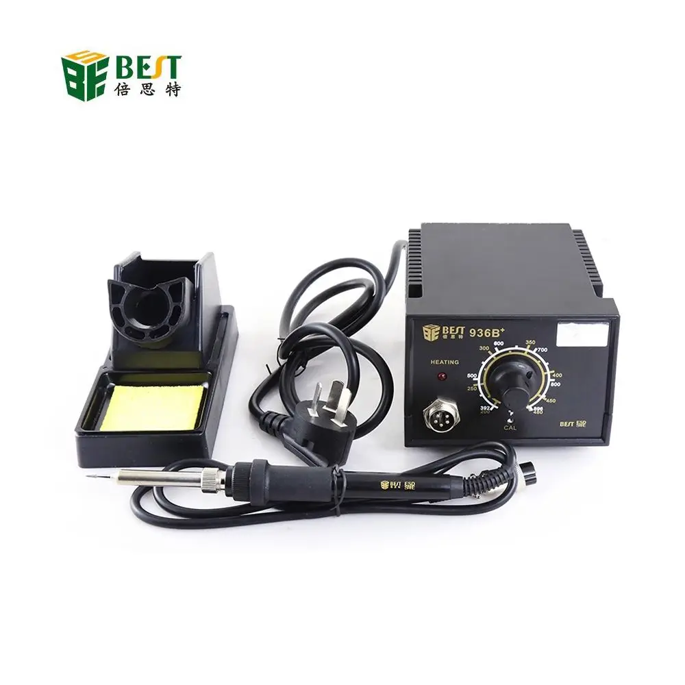 

BEST BST-936B 60W Constant Temperature Electronic Soldering Station Solder Iron SMD Rework Station Kit