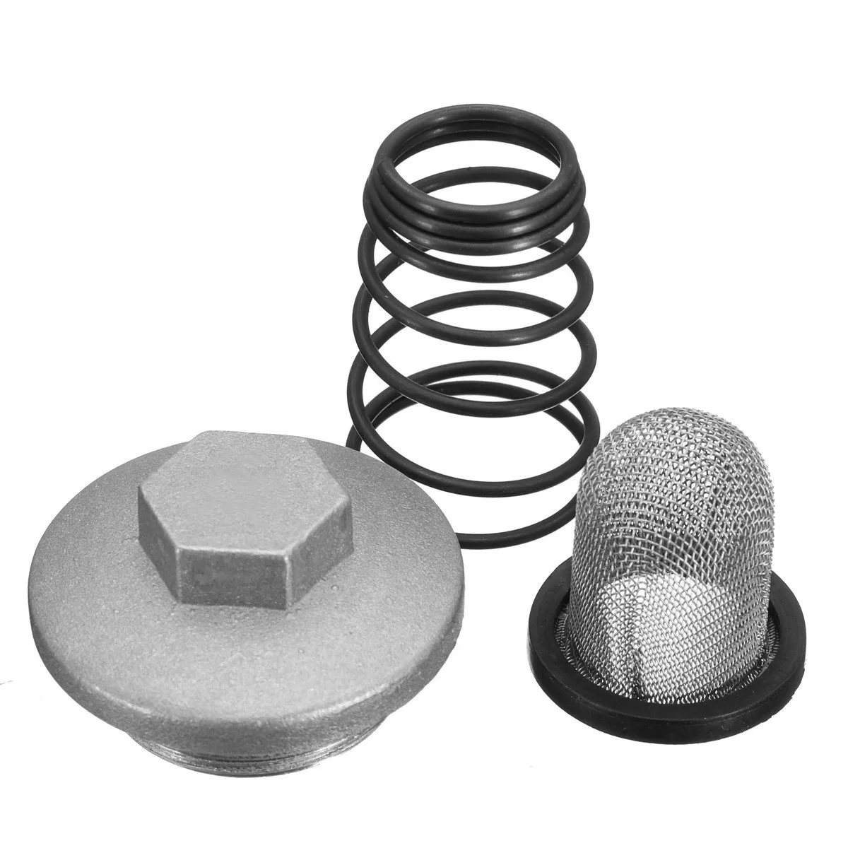 

Motorcycle Scooter Aluminum Oil Drain Spring Screws Engine Accessories For 50-150cc GY6 Baotian Benzhou Znen Taotao