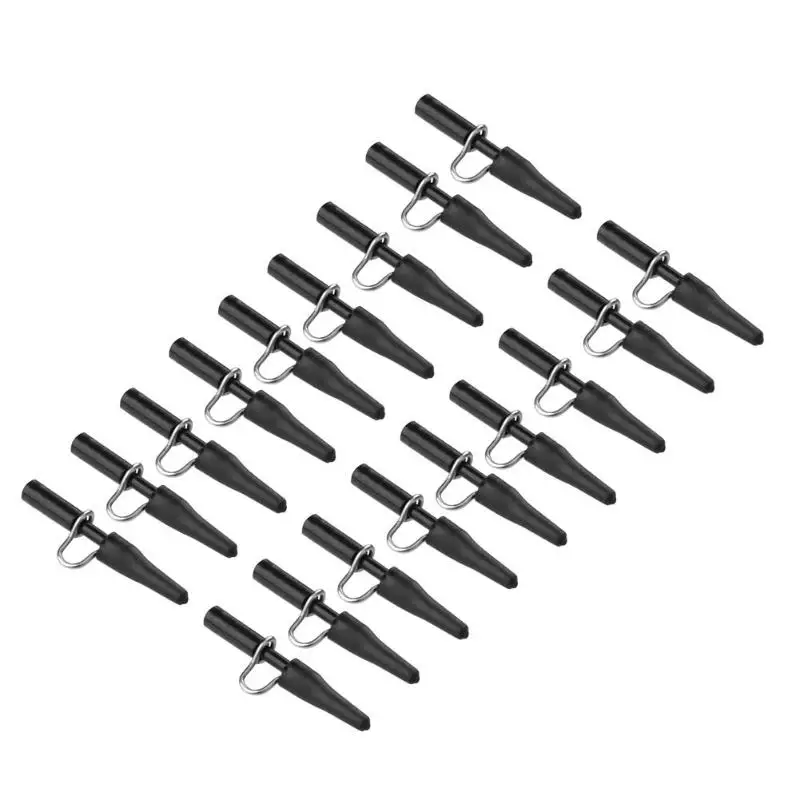 

20pcs Carp Fishing Line Fixing Europe Hair Rigs Hooks End Tackle Terminals