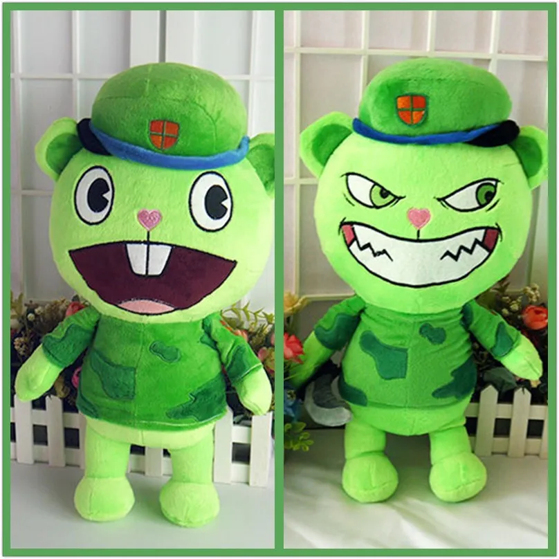 Peluche Happy Tree Friends Flippy – Mondo 2003 – Rare