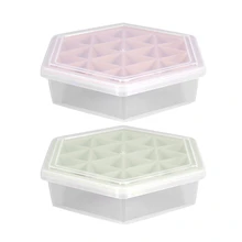 24 Сетки льда плесень с Пылезащитная Крышка для хранения