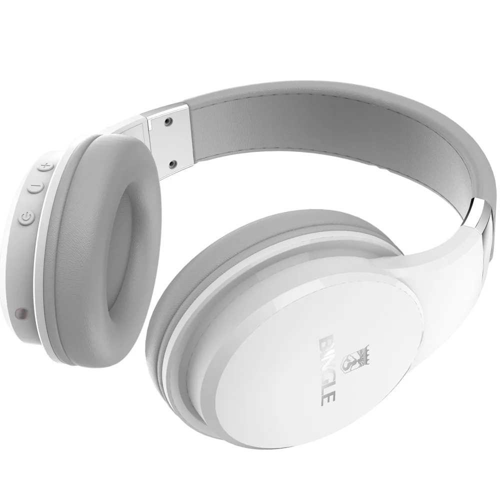 Bingle FB110 Overear Noise Canceling Blutooth HeadPhone Running Wireless Handsfree Audio Stereo Headphones Auricular Headset