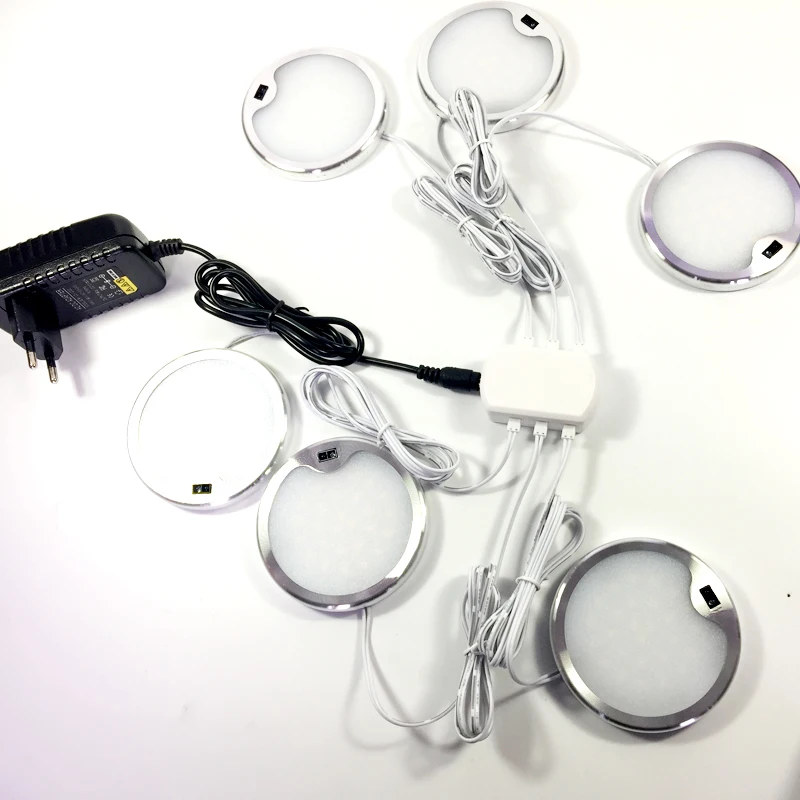 Yrank светодиодный свет под кабинет 4 Вт DC12V вмонтированные светильники движения