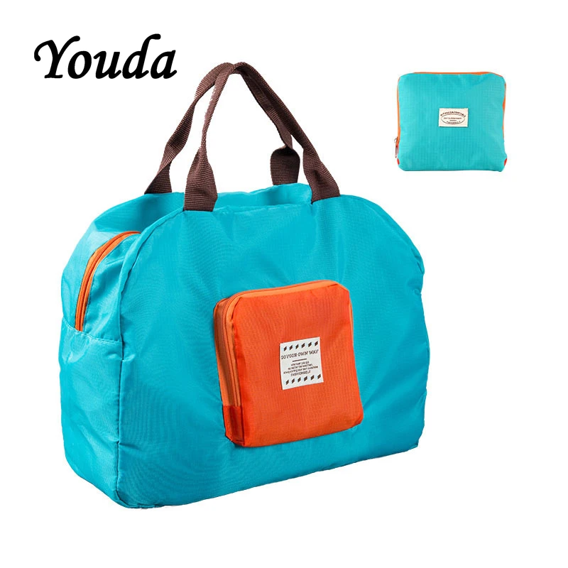 

Youda Travel Handbags Large Capacity Storage Package Shoulder Bag Ladies Fashion Foldable Mobile Travelling Bags
