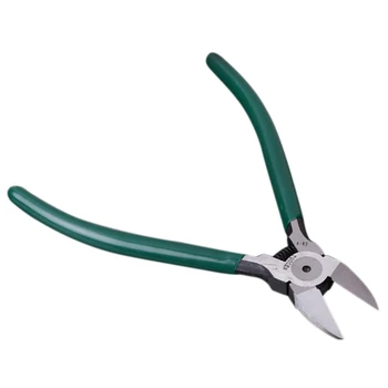 

Tuosen 6 Inch Plastic Pliers Nippers Cr-V Steel Made Jewelry Electrical Wire Cable Cutters Cutting Hand Tools Electrician Tool