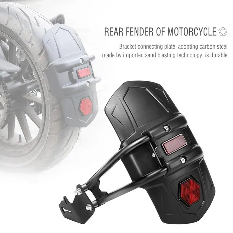 

Motorcycle Bracket Motorbike Mudguard Fender Reflective Ornament Rear Wheel Cover Splash Guard Accessories Guard Mudguard