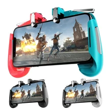 Новинка, игровой контроллер для мобильных телефонов Pubg, L1R1, стрелок, триггеры, кнопки огня для IPhone, Android, мобильных, для ножей