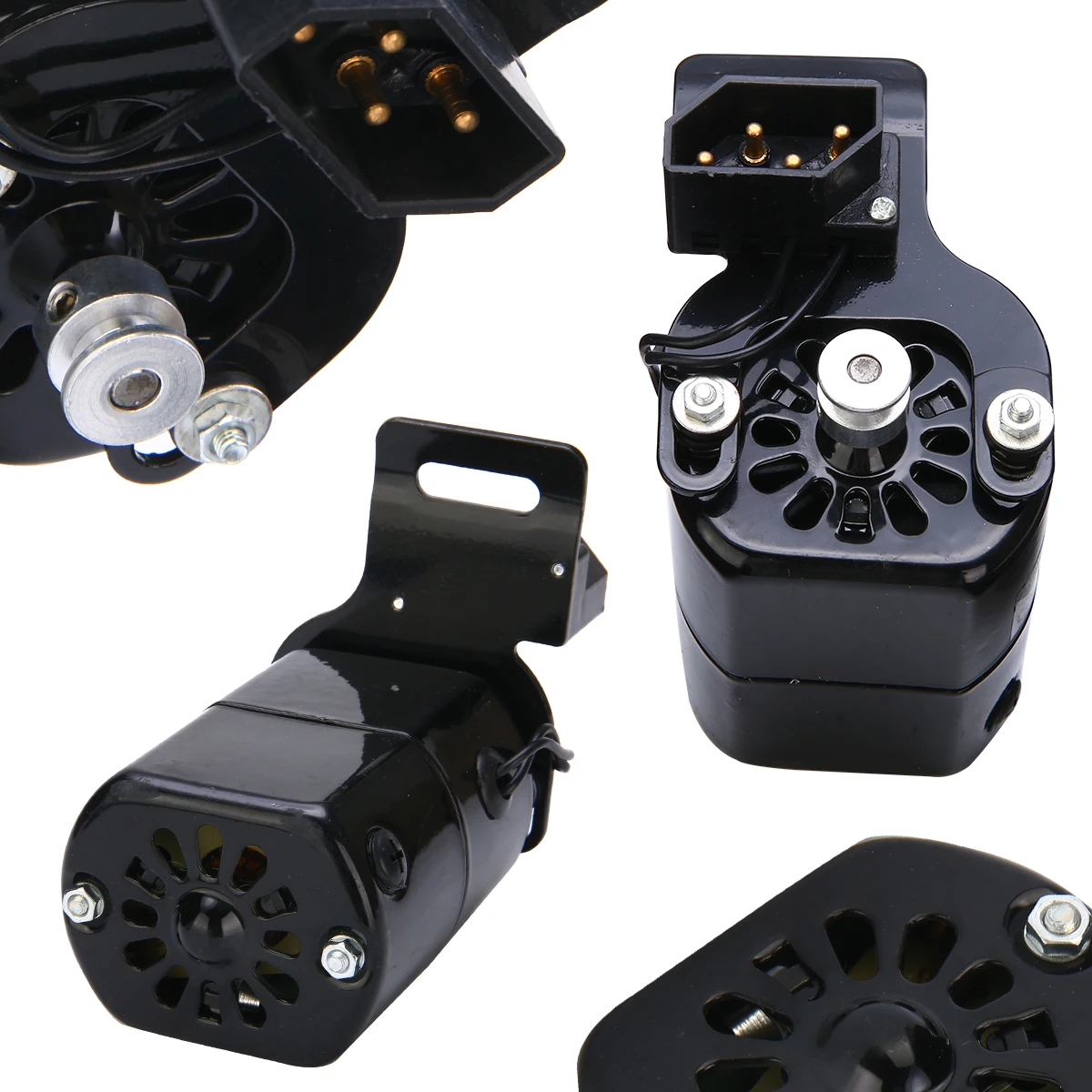 Sewing Machine Electric Motor Pedal 220V 180W 0.9A Black Domestic