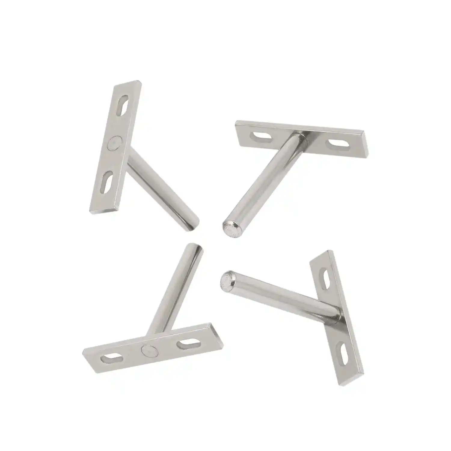 4pcs 10mm X 70mm Metal Hidden Concealed Invisible Shelf Support 3