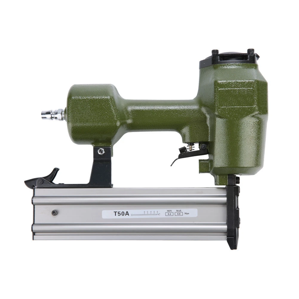 

T50A Pneumatic Nail Gun Air Pneumatic Nailers Woodworking Machine Power Staple Guns Tool good