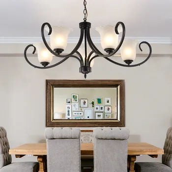 

LED chandelier Nordic minimalist bedroom room decoration lamp