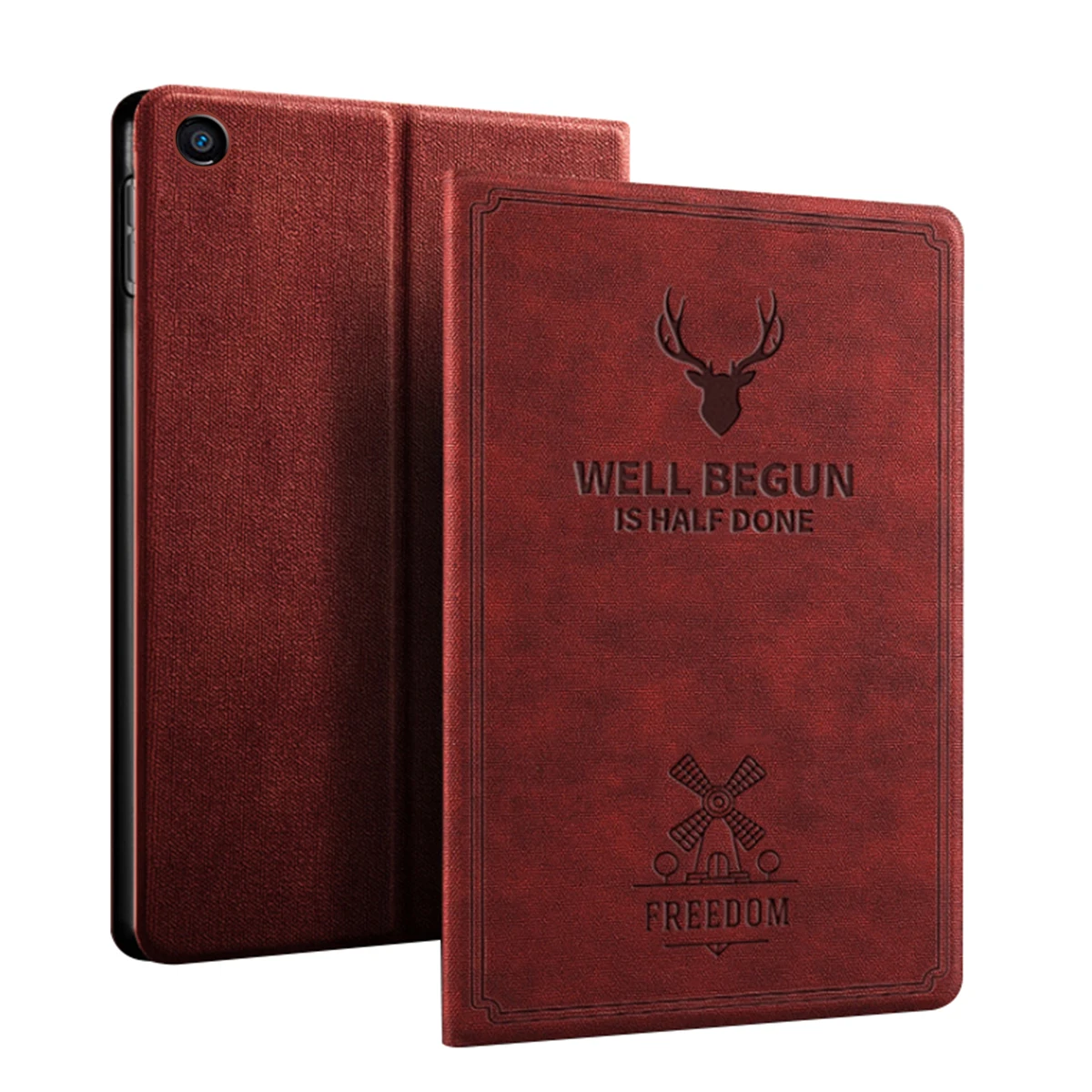 

Flip Stand Cover for Huawei MediaPad M5 Lite 8" Case Slim PU Leather Tablet with Card Slots with Auto Wake and Sleep Function