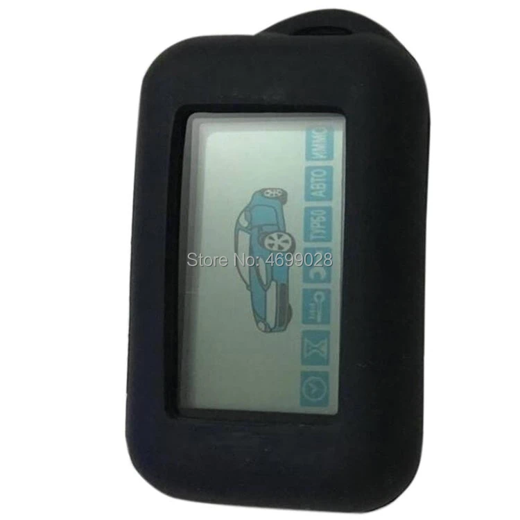 

E90 LCD Remote Control Key Fob Chain for Russian version Two Way Car Burglar Alarm System Twage Starline E90 Keychain