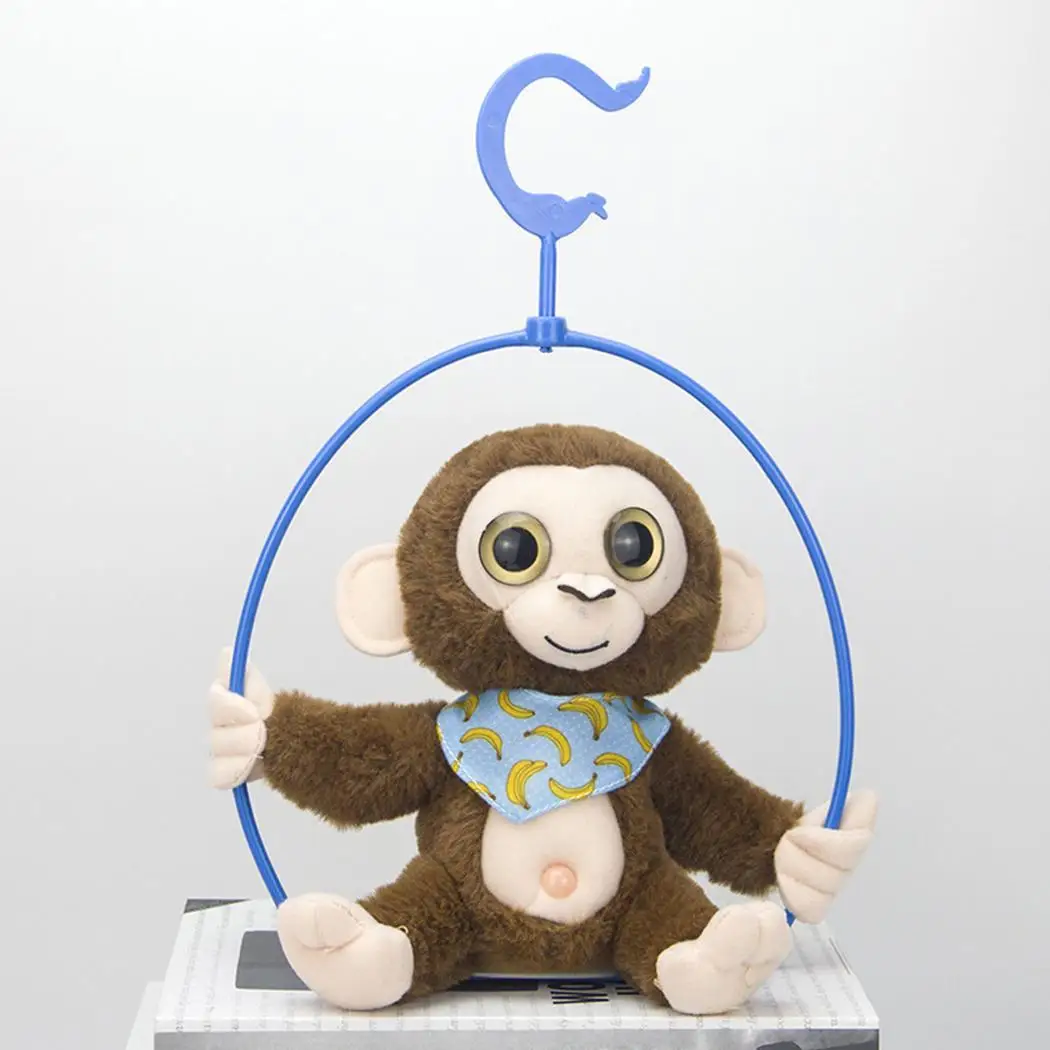 Creative Mimicry Pet Talking Monkey Repeats What You Say Electronic Plush Toy Cute Kawaii Soft Sleep Birthday Gift