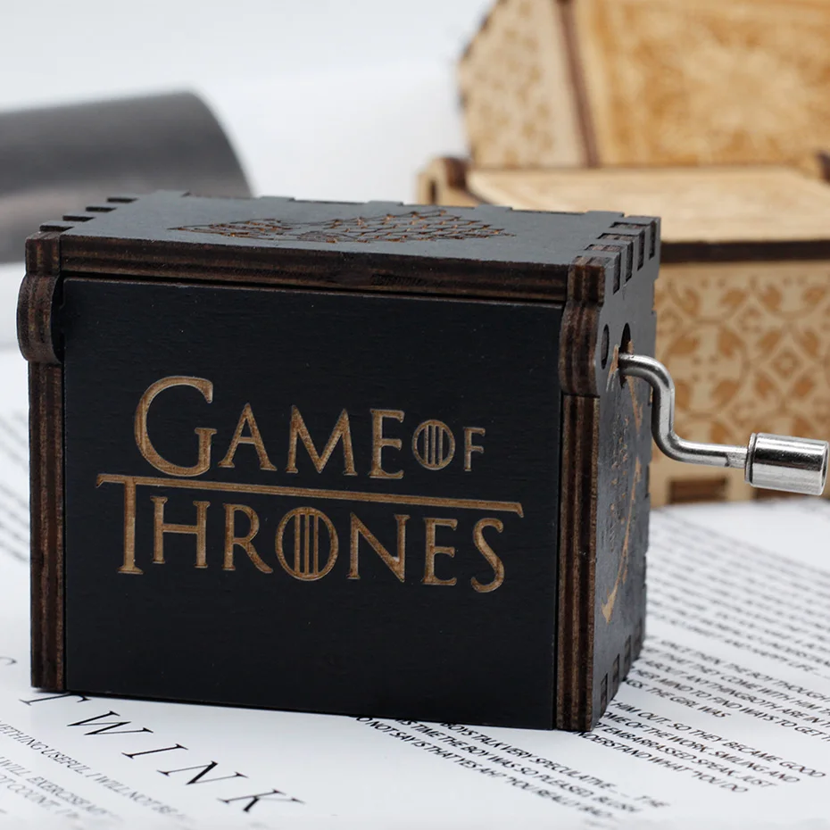 2019 caliente creativo Retro caja de música juego del trono, juego de caja de música de Star Wars, regalos de cumpleaños 2019 caliente creativo Retro caja de música juego del trono, juego de caja de música de Star Wars, regalos de cumpleaños