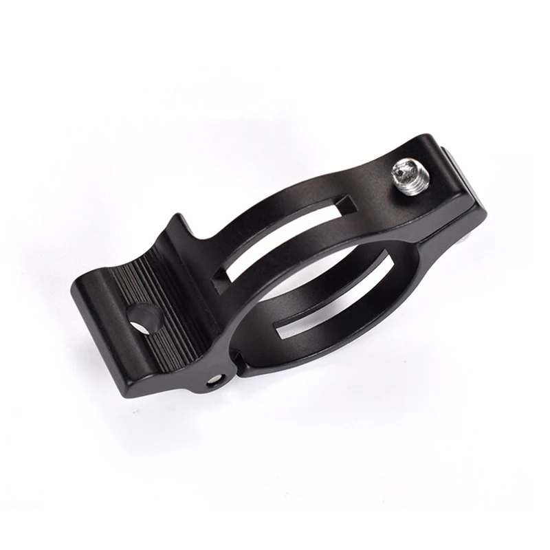 

Aluminum Alloy Front Derailleur Clamp Front Mech Mount Braze-on Adapter Black