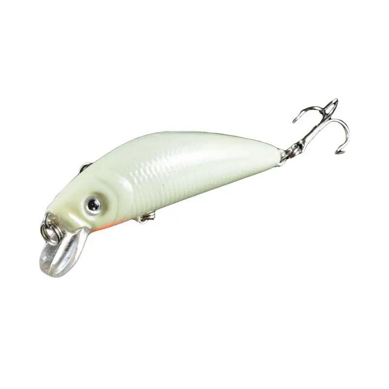  7cm 8g Fishing Lure Hard Plastic Artificial Lures 3D Fish Eye Swim Bait Fake Baits Factory Luminous