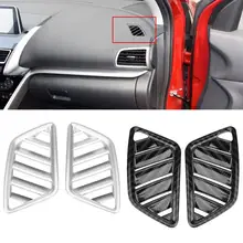 New 2Pcs font b Car b font font b Interior b font Upper Air Vent Outlet