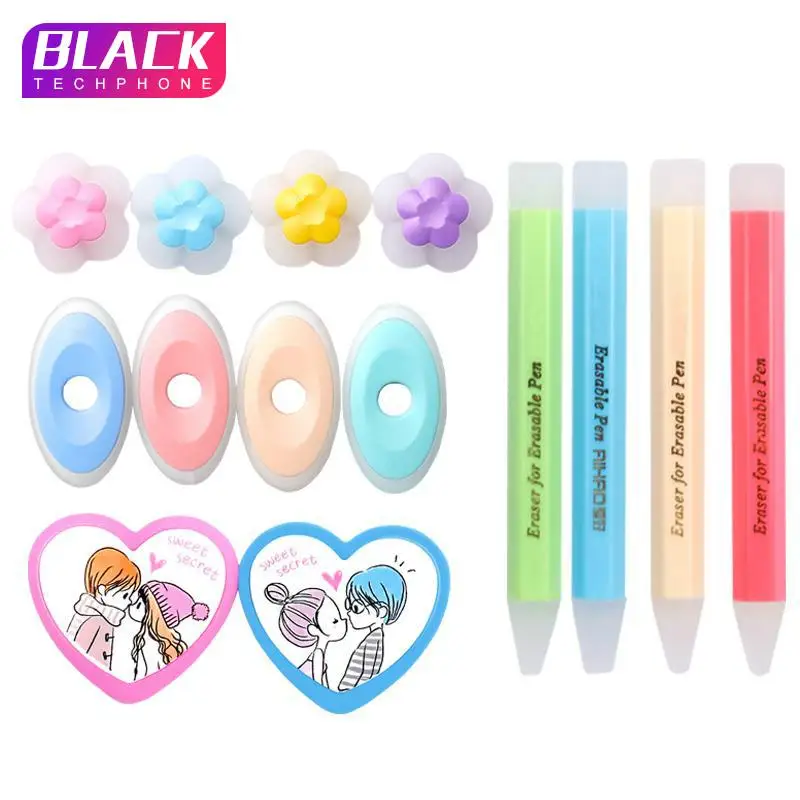 

Friction Eraser for Erasable Pen Easy to Wipe Rubber Friction Eraser Creative Stationery