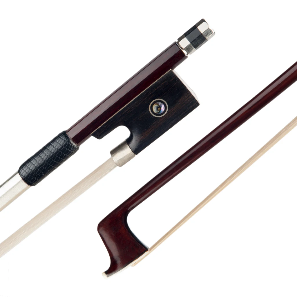 4/4 Top Level Horse Hair Brazil Wood Violin Bow For 4/4 Acoustic Violin