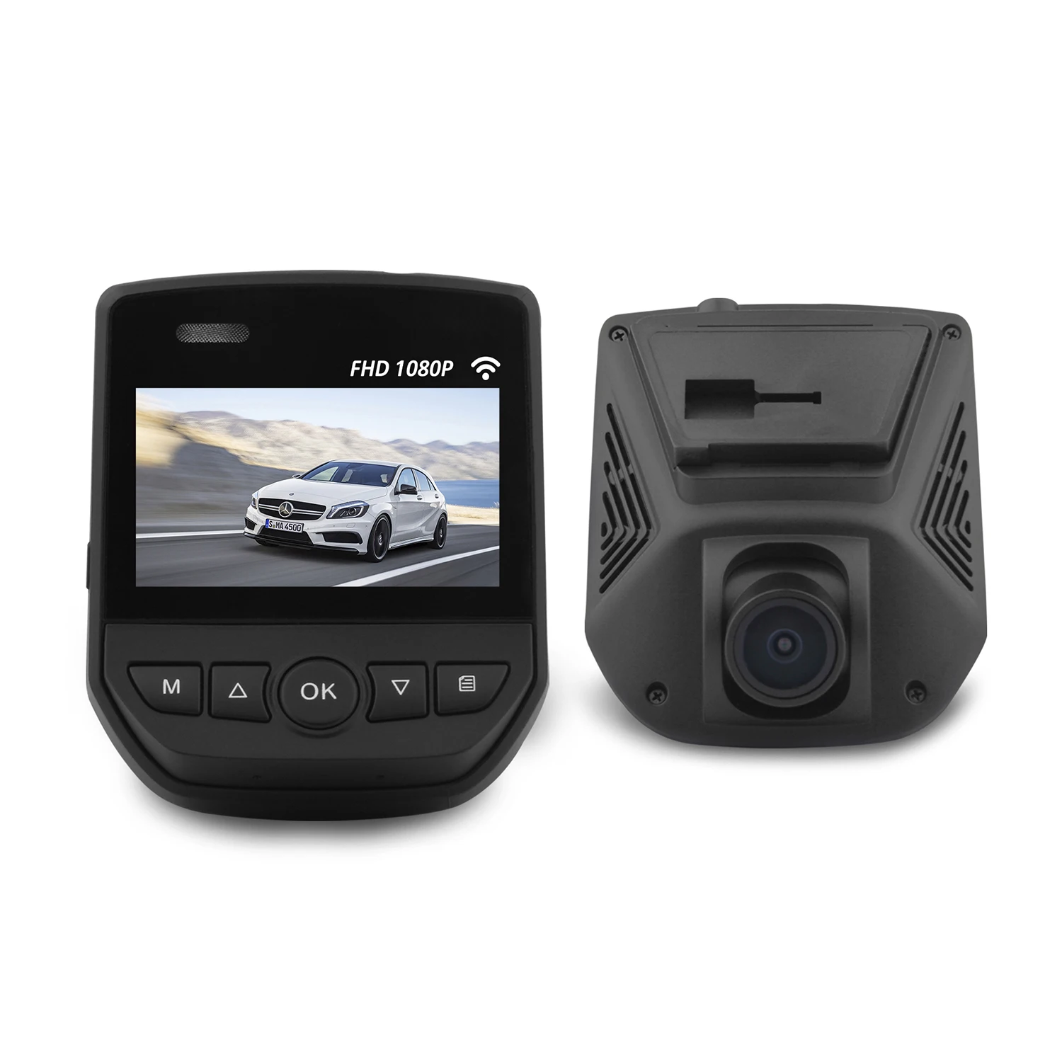 

A305D Dual Lens FHD 1080P Car DVR Novatek 96658 LCD Screen Sony IMX323 Car Video Recorder Dash Cam With Rear Camera