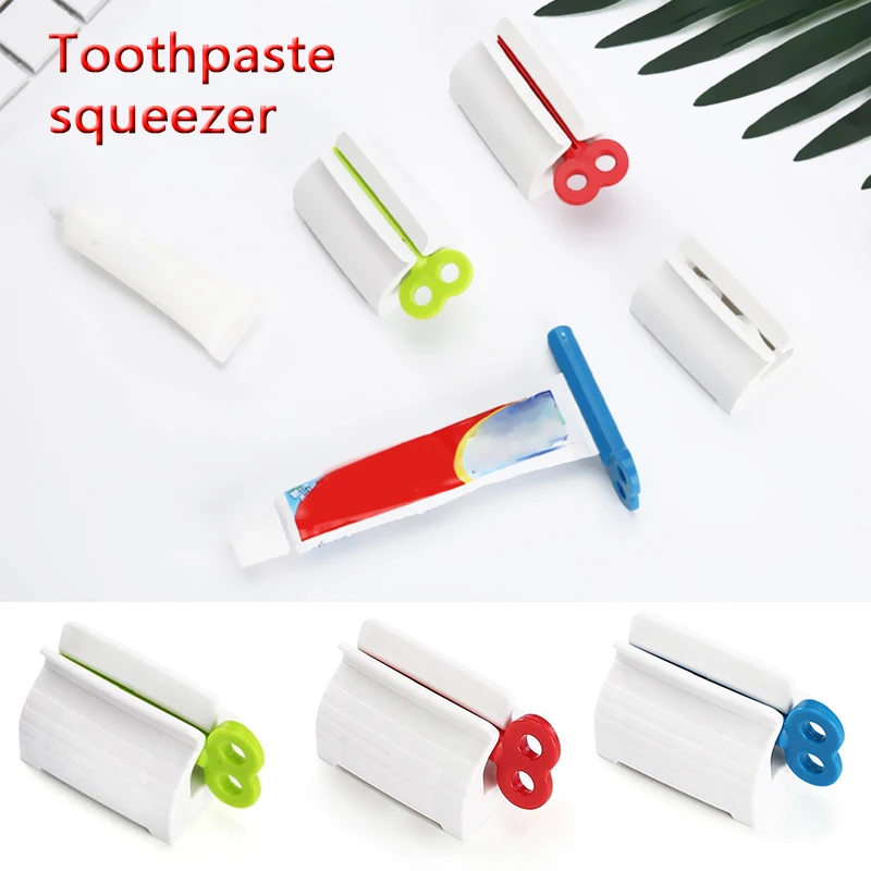 

Rolling Tube Squeezing Dispenser Bathroom Squeezer Tooth Paste Squeezer Toothpaste Dispenser Cream Tube Multifunctional