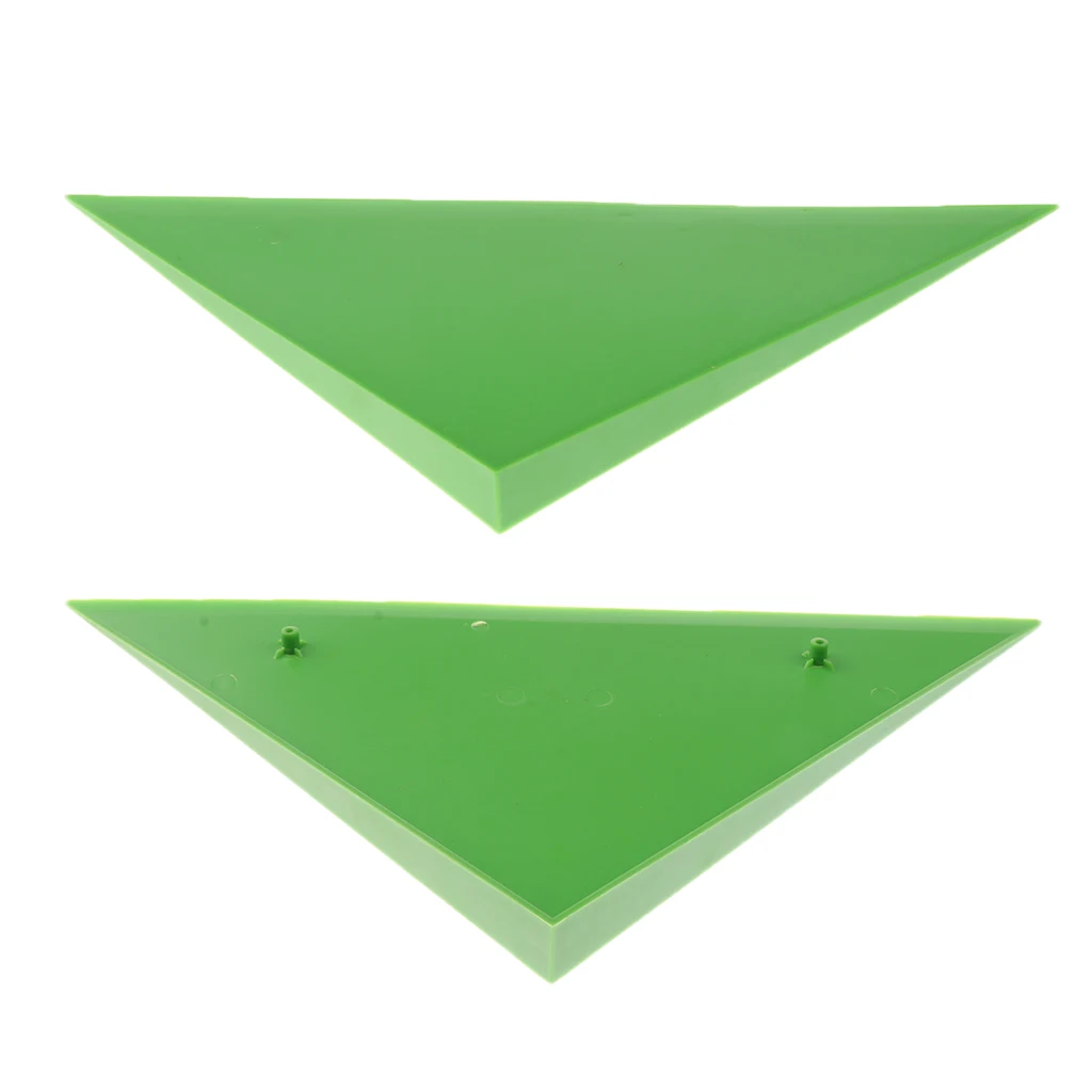 

1 Pair Environment Plastic Durable Triangle Foosball Table Football Table Corner Edge Protector Fit for Most Foosball Tables