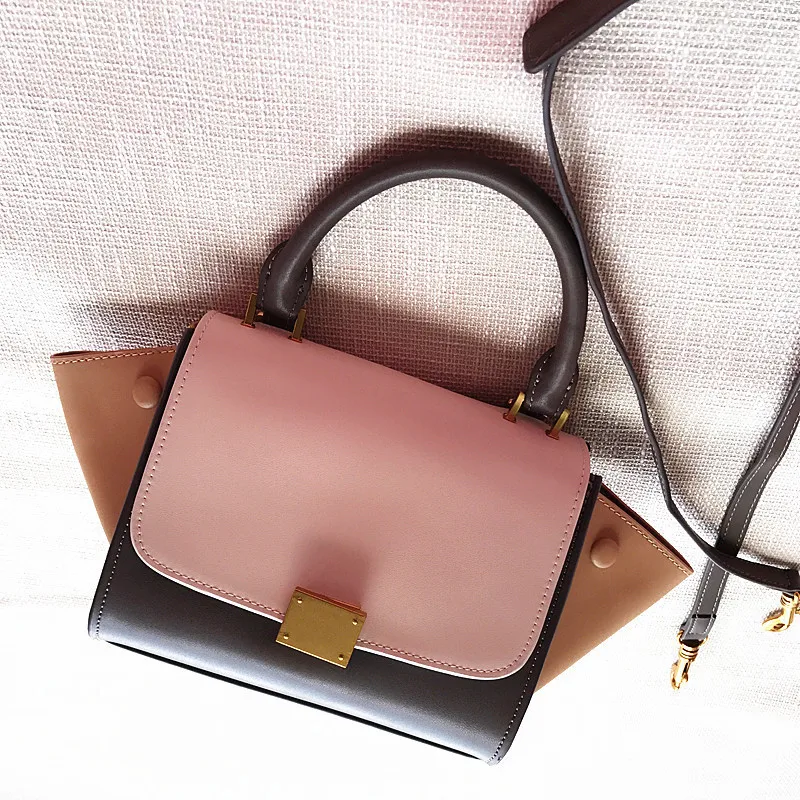 

2018 LEATHER WOMEN'S SINGLE SHOULDER CLUTCH BAG FASHION KOREAN STYLE BRAND COWHIDE HANDBAG BAG TIDE WALLET PURSE WOMEN HANDBAG