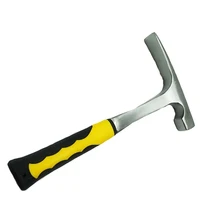 Multifunctional Flat Tip Hammer Premium Durable Hardware Tool Geological Hammer Masons Hammer Mining Hammer