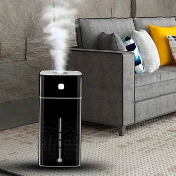 

1000ML Ultrasonic Air Humidifier USB Diffuser Aroma Essential Oil 7 Color LED Night Light Nano Mist Purifier Maker Humidifier