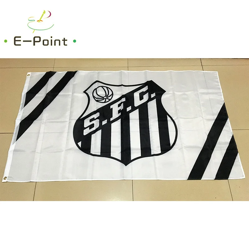 Бразильский спортивный клуб Santos Futebol Clube 3 фута * 5 футов (90*150 см) размер