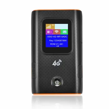 

4G Wifi Router Car Mobile Hotspot Wireless Broadband Pocket Mifi Unlock Lte Modem Wireless Wifi Extender Repeater Mini Router