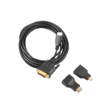 HDMI к монитор DVI кабель дисплея с микро HDMI мини-конвертер HDMI