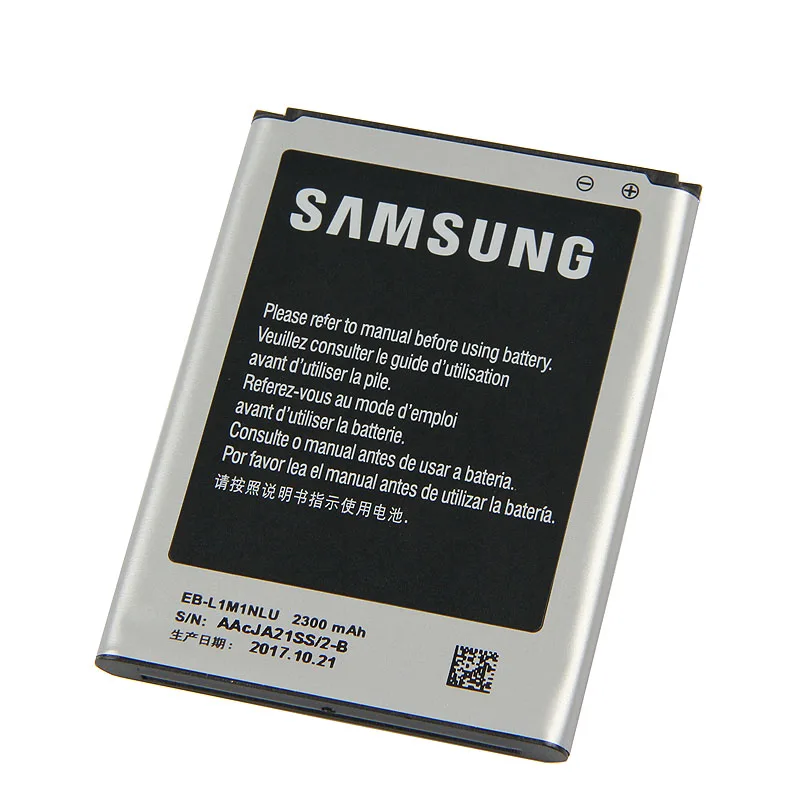 Оригинальный аккумулятор высокой емкости Samsung качество EB L1M1NLU батарея для ATIV S i8370