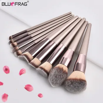 

2018 Makeup Brush Set Foundation Brush Eyeshadow Eye Powder Eyebrow Eyeliner Lip Makeup Brushes Cosmetic Beauty Tools 10/6/5/4/2