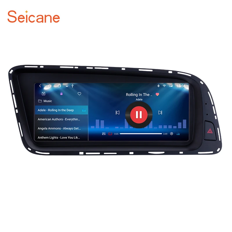 

Seicane HD Touchscreen Car Multimedia Player For 2009 2010-2015 Audi Q5 LHD 8.8 Inch Android 6.0 Car Radio With Mirror Link WIFI