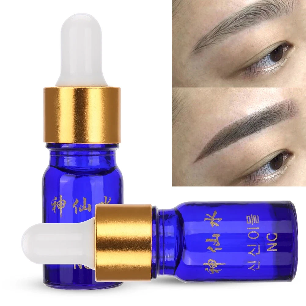 

5ml Microblading Eyebrow Pigment Fixing Agent Semi Permanent Make Up Color Lock Ink Tool