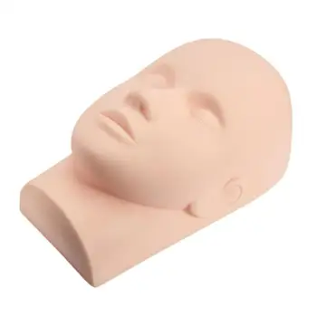

Mannequin Flat Head for Eyelashes Grafted Makeup Eye Lash Graft Practice Head Eyelashes Extension Tool Model