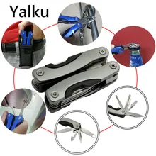 Портативные рыболовные инструменты, аксессуары, многофункциональные складные плоскогубцы, нож, отвертка, открывалка для бутылок, комбинированные плоскогубцы, рыболовные инструменты